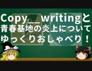 Copy__writingと青春基地の炎上についてゆっくりおしゃべり！