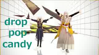 【MMD刀剣乱舞】 drop pop candy 【小狐丸・鳴狐・お供の狐】