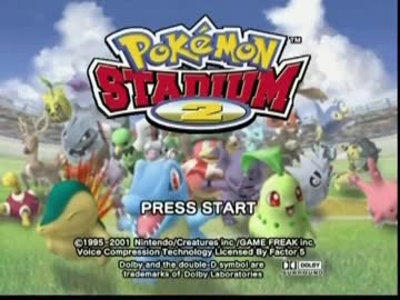 Pokémon Stadium 2を噛み噛みしながら実況プレイ