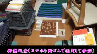 【将棋】盤駒で棋譜並べ3【後手から並べる】