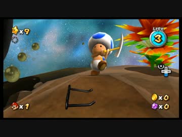 3種縛り(仮)で『マリオギャラクシー2』実況 #10