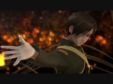 【陸！海！空！MMD】J'y suis jamais allé avec 陸さん