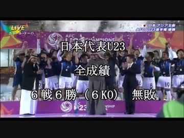【優勝】U23サッカー日本代表！アジア全ゴール集【五輪】