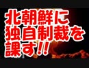【在日崩壊】安倍内閣が北朝鮮の弾道ミサイルへの独自制裁！！