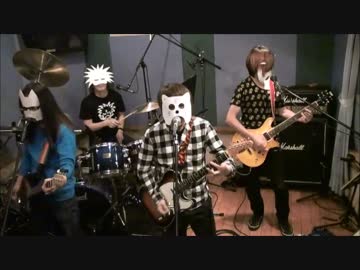 バンドでおそ松さんOP2『全力バタンキュー』を演奏してみた。(流田Project)