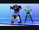 【MMDTF】音波さんとミクさんで「ブリキノダンス」【MMDボカロ】