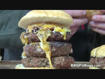 ミートドーナツバーガー