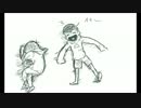 【手描きおそ松さん】二男と五男に動いてもらった