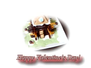 【2016バレンタイン】お菓子の家　作ってみた