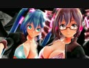 【第16回MMD杯本選】Tda小悪魔ミクとテトの早替り【配布開始】【RQ⇔水着】