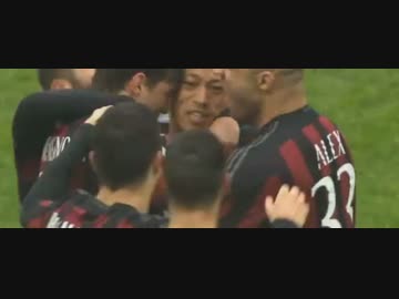 本田圭佑 今季初ゴール （第25節 ジェノア戦）