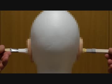 【音フェチ】 20分間ハケで耳をなでる 【バイノーラル】