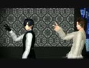 【MMD刀剣乱舞】燭台切と御手杵でエンゼルフィッシュ【お着替え注意】
