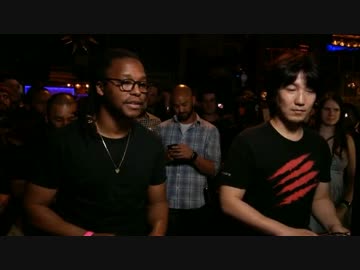 ストリートファイターⅤ発売記念エキシビション LupeFiasco vs ウメハラ part1