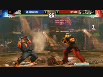 ストリートファイターⅤ発売記念エキシビション LupeFiasco vs ウメハラ part2