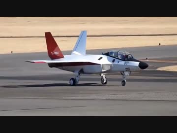 X-2(ATD-X･先進技術実証機)タキシーチェック･名古屋2016_02_11