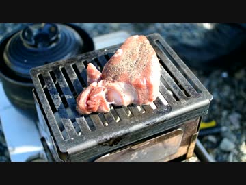 【学校河原】2016　ソロ　デイキャン【のんびりセローで】