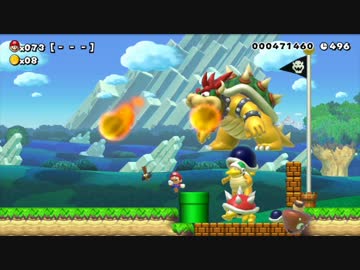 【スーパーマリオメーカー】パス禁止で100人マリオ#2(2/2)【ふつう】