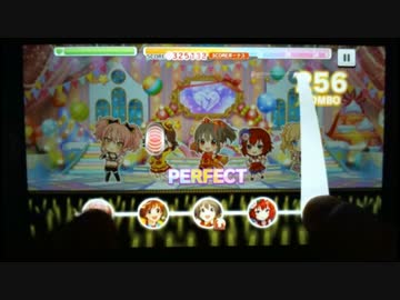 【デレステ】ゴキゲンParty Night（passion ver.）【PRO】all perfect