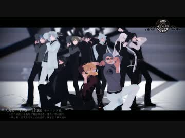 【MMD刀剣乱舞】One・Two・Three【※お着替え注意】