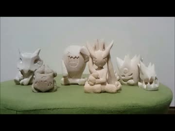 木彫りのポケモン作ってみた