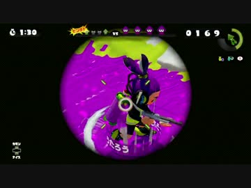 【スプラトゥーン】　チャージャー奈美恵　part2 【才能の結晶】