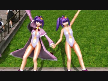 【第16回MMD杯本選遅刻組】水着のパチュリーさんでビバハピ【紳士向け】