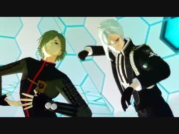 【MMD刀剣乱舞】ヒビカセ【膝丸、鶯丸】