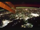 NASAが最近撮影した朝鮮半島の夜景、闇に包まれる北朝鮮