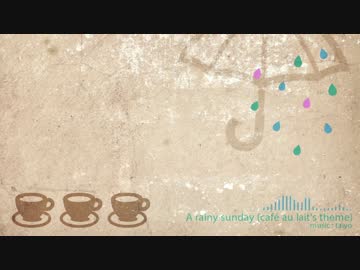 【NNI】 A rainy sunday (café au lait's theme)