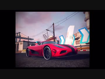 アスファルト 8 San Diego Masters Cup - Koenigsegg Agera R 51.183