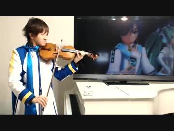 【KAITO】卑怯戦隊うろたんだーをヴァイオリンで演奏【コスプレ】