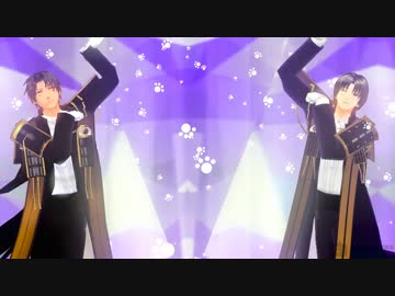 へし切長谷部がねこにゃんダンス【MMD刀剣乱舞】