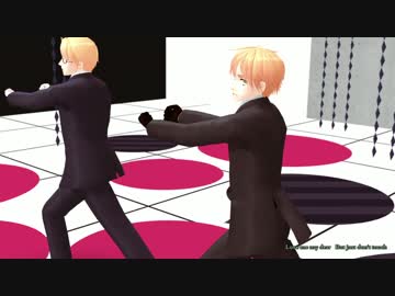 【APヘタリアMMD】英と米でLUV CAN SAVE U【モーショントレース】