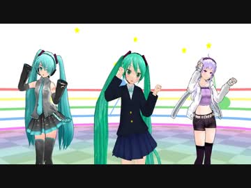 【MMD】べーミクさん達でNyaNyaNya