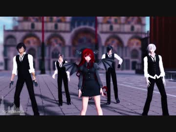 【MMD刀剣乱舞】SpringShower【おだて組+東方小悪魔】
