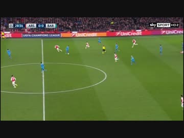 【15-16CL】アーセナル × バルセロナ 【1st】