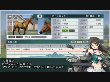 摩耶と提督の競馬観戦記003