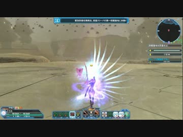 【PSO2】採掘基地防衛戦：襲来ソロ【XH】BrHu（カタナ）貢献度6984　その1
