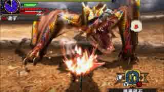 【MHX】ティガレックス討伐訓練　太刀　3'39"76