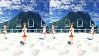 [MMD]アイドルマスターがVR化したら[立体視]