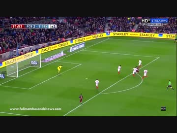 【La Liga】バルセロナ×セビージャ