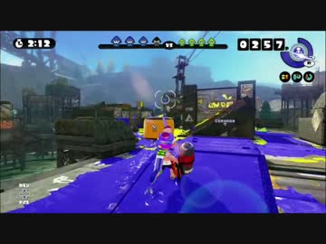 [Splatoon]台湾人が自分のプレイを見ながら日本語でしゃべるその5