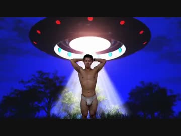 未確認飛行物体に拉致される先輩.UFO