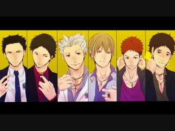 【手描き】梟谷でイ,ド・ラ,の.サ,ー,カ,ス【合唱】