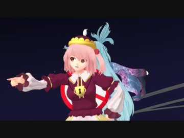 東方 Mmd 河城みとりと左城宮則紗でtwinkle Days ニコニコ動画