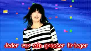 NENA - 99 Luftballons [MV] [Lyric] German French  version[99 Red Balloons]