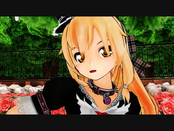 【東方MMD】 ゴス服魔理沙で撮影会