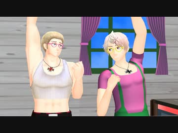 【APヘタリアMMD】金卵なオーストリア教頭・ムキムキクッキング #8