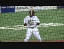 ブランコ選手の激走ツーベースからのタイムリーヒット！